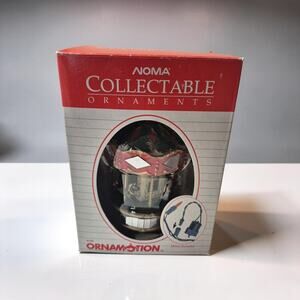 VTG Noma Ornamotion Collectable 1989 Ornament Carousel Horse w/motor & Box READ